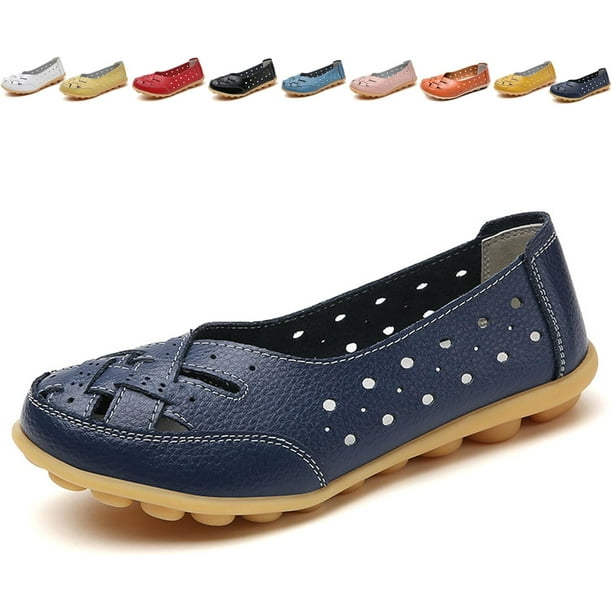 Mocasines ortopédicos Illuminate, mocasines ortopédicos de piel transpirable, zapatos ortopédicos Illuminate