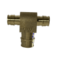 thumbnail image 3 of 10 Pcs XFITTING Pex A 1/2 Inch x 1/2 Inch x 3/4 Inch Pex A Tee, 201-1-6=10XX, 3 of 4