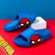 thumbnail image 3 of Sandalias y zapatillas de verano para niños, suela suave y ligera con bonitos dibujos animados de Spider Man para niños, suela antideslizante para el baño del hogar, 3 of 5