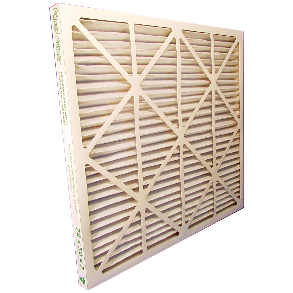 28x30x2 MERV 13 GeoPure Geothermal Air Filter (pack of 6)
