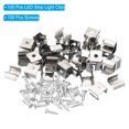 thumbnail image 3 of Unique Bargains LED Strip Light Clips Mounting Bracket Fixing Clips with Screws for 9.5mm-12mm Light Cable Ribbon 100 Pack, 3 of 6