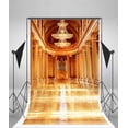thumbnail image 3 of ABPHOTO 5x7ft Photography Backdrop Castle Luxury Palace Crystal Droplight Pillar Shining Marble Floor Interior Girl Photo Background Backdrops, 3 of 4