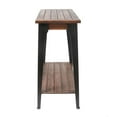 thumbnail image 5 of Pemberly Row Farmhouse Wood and Metal Console Entryway Table in Natural, 5 of 11