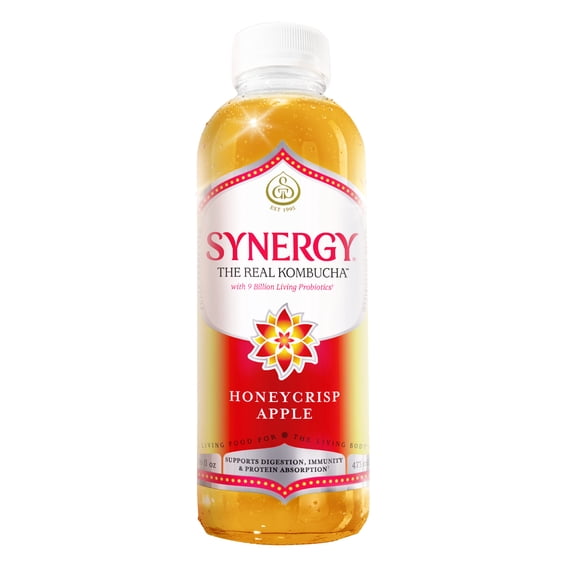 Synergy Honeycrisp Apple Kombucha 16 fl oz