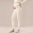 thumbnail image 2 of Wiyuqeen Women's Maternity Leggings Over The Belly Pregnancy Pants Solid Stretch Active Wear Workout Yoga Tights Pants Plus Size, 2 of 7