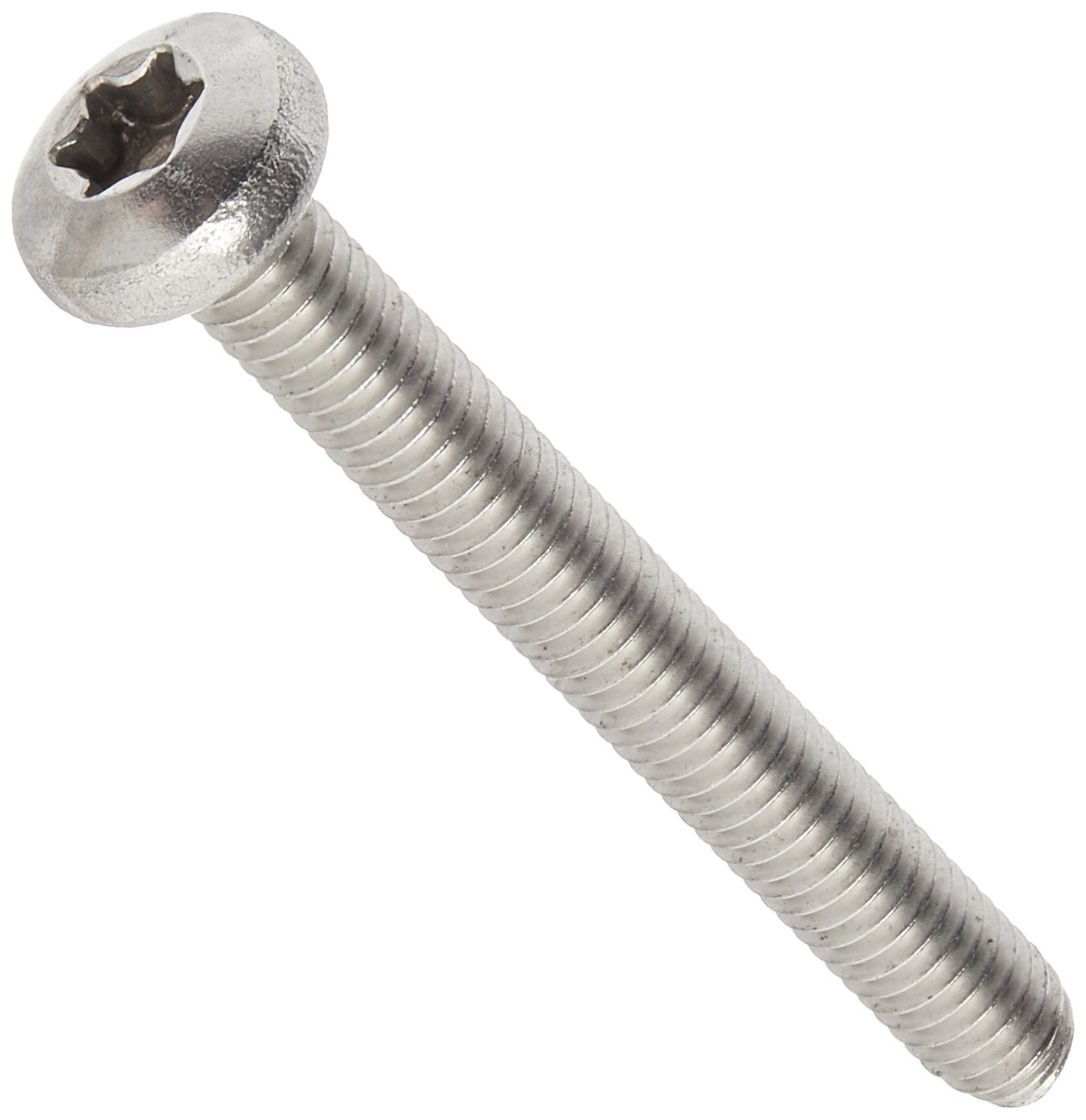 Pack of 25 18-8 Stainless Steel Pan Head Machine Screw M4-0.7 Thread Size Import T20 Star Drive Meets ISO 7045 10 mm Length Fully Threaded 