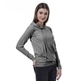 thumbnail image 3 of Moomaya Womens Hoodie Full Sleeves Top w/ Pockets Casual Soft Hoodies, 3 of 8