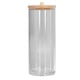 thumbnail image 1 of Dispensador de discos de algodón para cosméticos, organizador transparente para hisopos de algodón de maquillaje, contenedores de almacenamiento redondos con tapa, 1 of 14