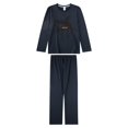 thumbnail image 1 of Sanetta Pijama largo para niño, adolescentes - Shark Zone, pijama, jersey sencillo, algodón Azul oscuro 140, 1 of 4