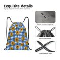 thumbnail image 6 of Kdxio Sunflowers Print Drawstring Backpack Bag,Waterproof Draw String Back Sack, Gym Drawstring Bags Swim Bag For Unisex, 6 of 9