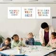 thumbnail image 3 of Koyal Wholesale Motivational Classroom Banner Sign for Teachers, Door, Wall Decor, Baho Inspirational Theme, 2-Pk, 3 of 5