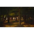 thumbnail image 2 of Samuel S. Carr 14x10 Gold Ornate Wood Frame and Double Matted Museum Art Print Titled - Pic-Nic Prospect Park, Brooklyn (1883), 2 of 4