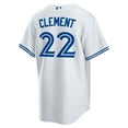 thumbnail image 3 of Men's Nike Ernie Clement White Toronto Blue Jays Home Replica Jersey, 3 of 3