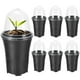 thumbnail image 1 of 6 macetas pequeñas de plástico para vivero con agujeros de drenaje para suculentas, germinación de semillas, esquejes y plantas de interior/exterior, 1 of 6