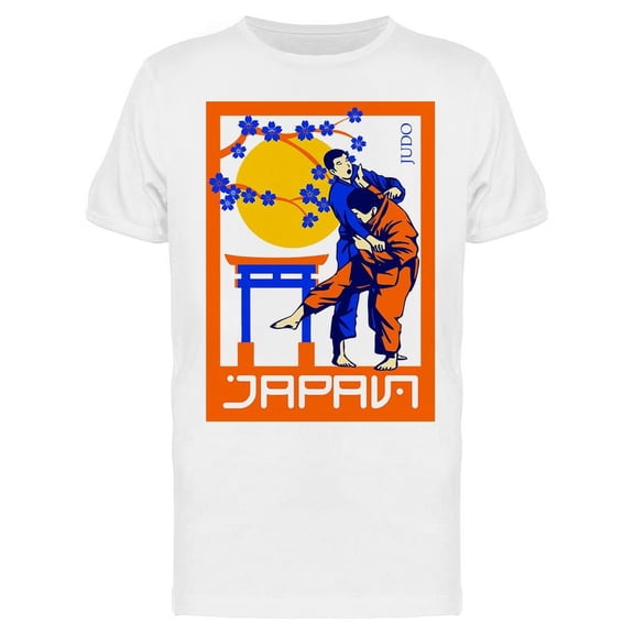 Japan Judo T-Shirt Men -Image by Shutterstock, Male x-Large