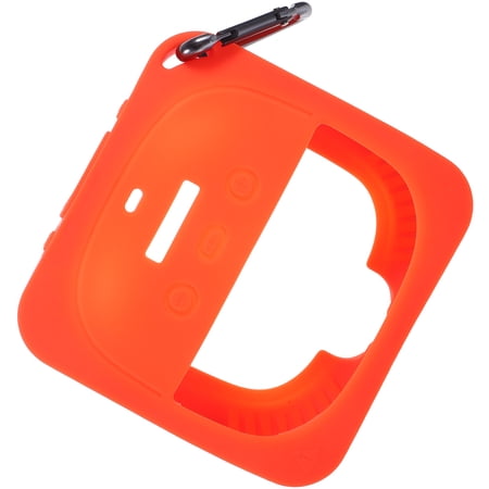 FELTECHELECTR Protective Carrying Case 1Pcs Micro Speaker Cover Case Red Silicone 10.2x10.2x1.5 Inch
