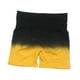 thumbnail image 4 of Pantalones cortos de yoga de verano para niñas, ropa elástica informal de secado rápido y alta Amarillo Grande, 4 of 5