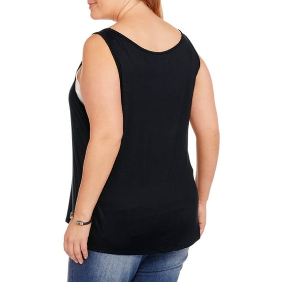 black tank top walmart