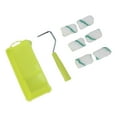 thumbnail image 1 of Mini Kit De Rodillo De Pintura, Control Preciso, Ligero, Rendimiento Estable, Rodillo De Pintura Multiusos Para Bricolaje Con Bandeja Para Decoración Del Hogar Para Manualidades, 1 of 7