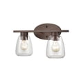 thumbnail image 2 of 9362-RBZ Millennium Lighting 2 Light Bath Vanity-9.5 Inches Tall and 16 Inches Wide-Rubbed Bronze Finish, 2 of 2