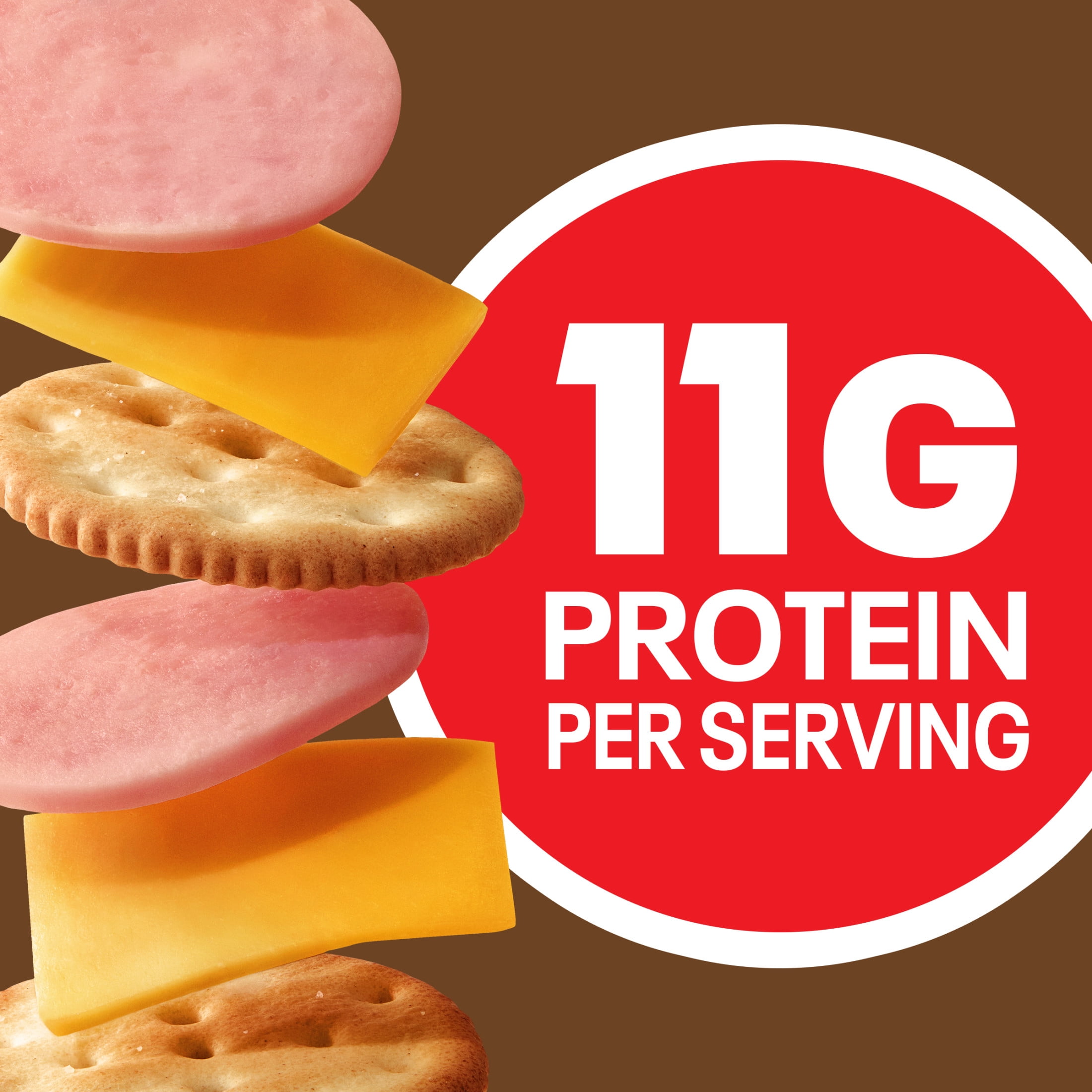 Lunchables Ham & Cheddar with Vanilla Creme Cookies, 3.5 oz Pack