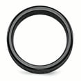 thumbnail image 2 of Edward Mirell Titanium Black Ti Laser 8mm Band EMR126, 2 of 7
