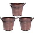 thumbnail image 2 of Hosley 3 pack of Antique Bronze Planters, 2 of 2