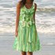 thumbnail image 1 of Ichuanyi Liquidación Fashion Fashion Fashion Summer Impresión informal Fiesta de mangas de mangas Vestido suelto ICHUANYI WER202308212426, 1 of 5