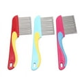 thumbnail image 3 of HATISS dogs cats hair removal comb stainless steel lice comb lice flea nit hair comb, 3 of 7