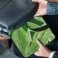 thumbnail image 4 of WERPE Green Leaf Pattern Neoprene Laptop Sleeve Bag Protective Case with Handle - Durable Waterproof Anti-Static Design 15inch, 4 of 5