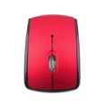 thumbnail image 2 of Sidaley Ratón inalámbrico portátil plegable de 2,4 GHz, 1600DPI, 3 botones, ratón de escritorio para juegos, ratón plegable para oficina en casa, Juegos de teclado y mouse para computadora rojo, 2 of 4
