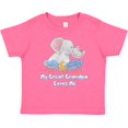 thumbnail image 3 of Inktastic My Great Grandpa Loves Me Cute Elephants Clouds Moon Stars Boys or Girls Baby T-Shirt, 3 of 5