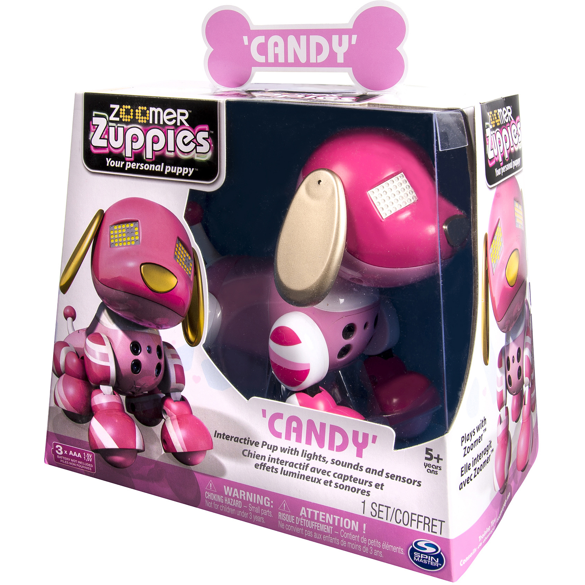 zoomer zuppies interactive puppy - candy - image 4 of 5