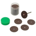 thumbnail image 2 of 36Pcs 24mm Mini Resin Cutting Disc Circular Saw Blade with Connecting Rod for Dremel Rotary Cutting Tools Accessories, 2 of 9