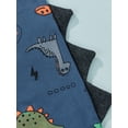 thumbnail image 6 of Newborn Baby Boys Sleeveless Animals Print Romper Dinosaur Printed Jumpsuit Infant Toddler Boy Summer 3D Dinosaur Clothes, 6 of 8