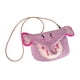 thumbnail image 2 of Bolso bandolera informal, práctico y moderno con forma de animal para mujer, ideal para ir de compras a la playa. Elefante de color rojo morado, 2 of 9