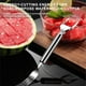 thumbnail image 5 of Cabezal cortador de frutas de acero inoxidable 2 en 1, cortador de sandía, herramienta portátil para cortar sandía, cortador de molino de viento, tenedor, cortadores rápidos, tenedores de fruta para e, 5 of 9