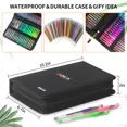 thumbnail image 5 of ZSCM Gel Pens for Adult Coloring Books, Ink Pens Set Include 60 Colors Gel Marker Pens, 60 Matching Color Refills, for Drawing Scrapbooks Journaling, 5 of 6