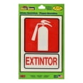 thumbnail image 3 of Letrero Extintor Hyko Acrílico Blanco Y Rojo 17.78X12.70 Cm, 3 of 3
