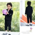 thumbnail image 4 of Hiijoy Toddler Boys Formal Suit Long Sleeve Blazer & Pants Wedding Party Outfits, Sizes 2-3T, 4 of 5