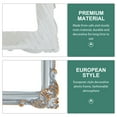 thumbnail image 4 of Miangastore Resin Picture Frame Prop Silver 1Set Home Atmosphere Enhancement, 4 of 9