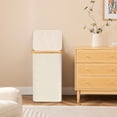 thumbnail image 4 of HBlife 120L Slim Laundry Hamper with Lid and Removable Inner Bag,Beige, 4 of 7