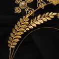 thumbnail image 6 of BPURB Hair Golden Vintage Headband Women's Headdress Halo Accessory Goddess Headpiece, 6 of 7