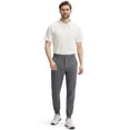thumbnail image 3 of MASKERT Men's Golf Jogger Pants- Lightweight with 3 Pockets Slim Fit Soft Stretchy Tapered Work Casual Sports Pants Suitable for Various Occasions, 3 of 6