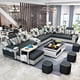 thumbnail image 1 of living room furniture modern fabric sofa European sectional sofa set 1906 My Lux Decor Round, 1 of 5