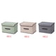 thumbnail image 2 of Bearachild Caja de almacenamiento plegable de tela para el hogar, organizador de ropa multiusos plegable, caja portátil no tejida a prueba de busto Almacenamiento y organización del hogar beige Bearachild HA0081-02B, 2 of 6