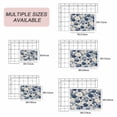 thumbnail image 6 of Navy Blue Beige Peony Outdoor Rug 3x5 Ft, Non Slip Washable Area Rug, Vintage Floral Blossom Botanical Patio Rugs Carpet Runner, Large Floor Mat for Indoor/Outdoor Deck Porch Camping, 6 of 8