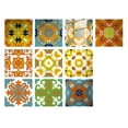 thumbnail image 1 of 10 Unidades De Pasta Para Azulejos Cerámicos Adhesivos, Pasta Para Azulejos Cerámicos 3D Con Diseño De Celosía, Adhesivos Decorativos Impermeables Para Paredes Diy., 1 of 8