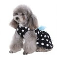 thumbnail image 3 of PENGXIANG Chien Robe d'Été Modèle Pastèque Robes Vêtements avec Bowknot Robe Sans Manches Cool pour Chien Chien Chat, 3 of 7