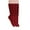 Bordeaux, variant on Slouchy Socks for Women Pack 3 Pairs Cotton Shoe Size 5 to 10 - Ivory